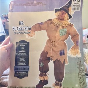 Men’s scarecrow costume. Adult standard size.